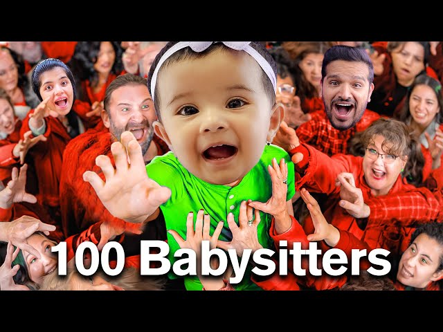 MYRA SURVIVED 100 BABY SITTER FOR 24 HRS | MYRA WAS DROPPED