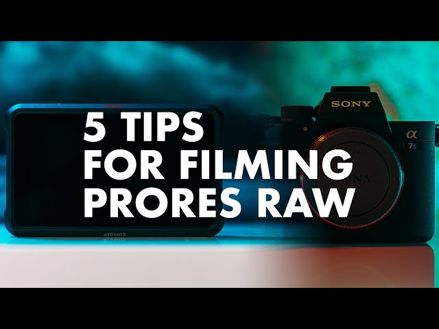 a7siii + Ninja V | 5 Tips for Filming ProRes Raw