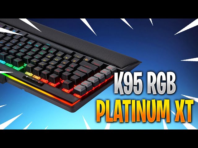 K95 RGB Platinum XT Gaming Keyboard at CES 2020