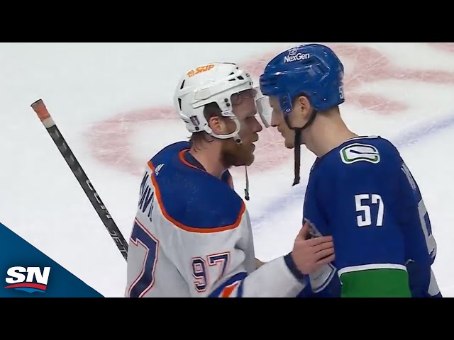 Oilers And Canucks Exchange Handshakes After Seven-Game Series