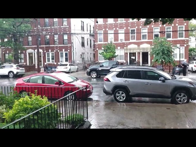 Strong Thunderstorms in NYC JULY 4TH, 2023 - Hail, Nathan's Contest Cancelled!