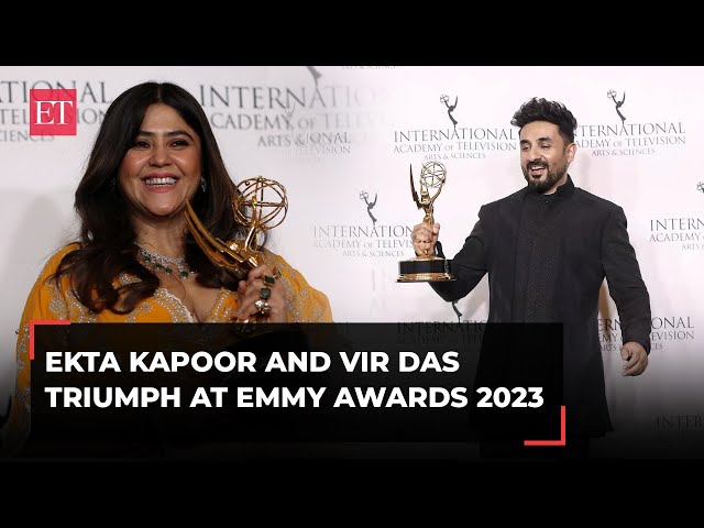 Emmy Awards 2023: India's Ekta Kapoor & Vir Das bag top honours