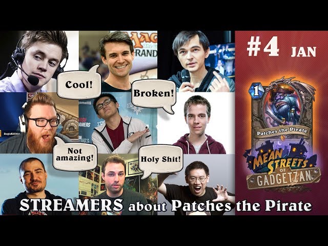 What STREAMERS Talked about Patches the Pirate before the release? (Kripparrian, Trump...)