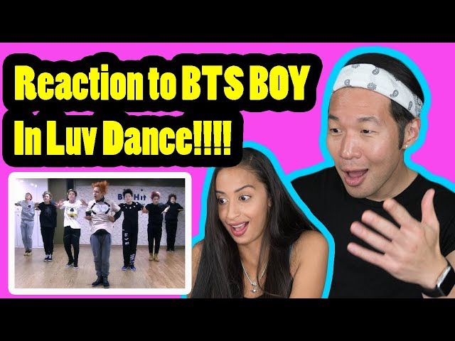 BTS - Boy in Luv - DANCE PRACTICE REACTION!!