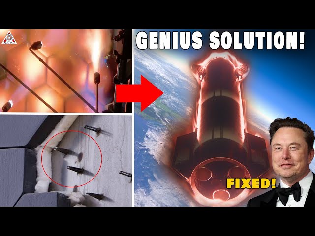 SpaceX's Big Solution For Starship Heat Tiles Re-entry in Upcoming Launch!