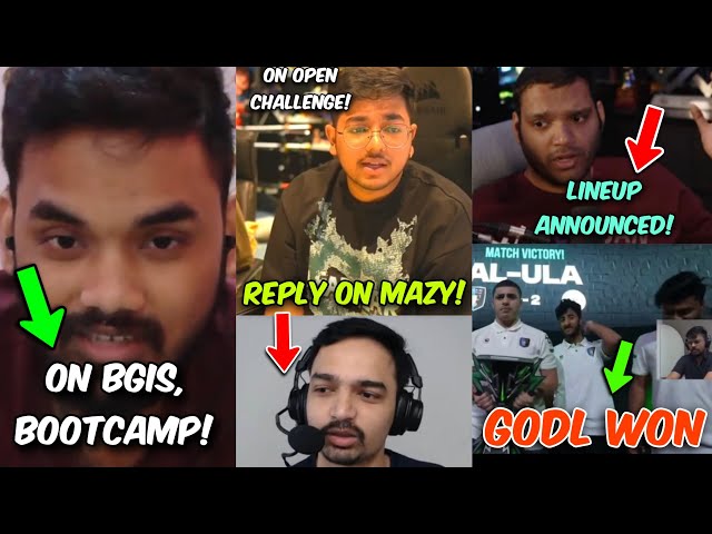 Open Challenge - Reply | Manya on Soul-Bgis & Bootcamp | Tx Reply Mazy | Godl Players Won at Int'l