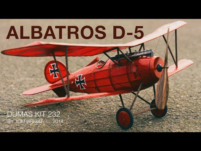 Dumas Kit 232 - Albatros D 5 StopMotion