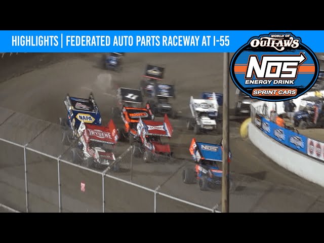 World of Outlaws NOS Energy Drink Sprint Cars Federated Auto Parts Raceway at I-55, August 6, 2021
