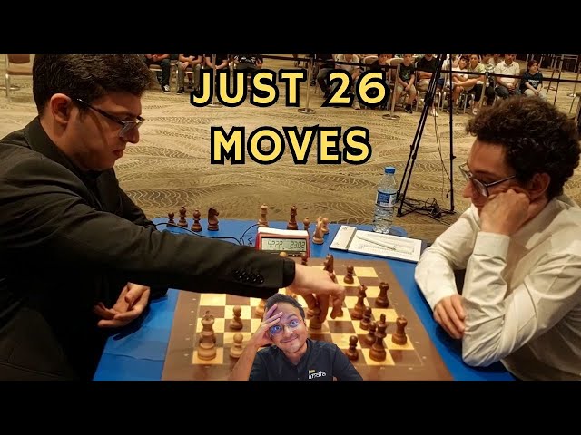 Nijat Abasov crushes world no.2 Fabiano Caruana in just 26 moves | FIDE World Cup 2023
