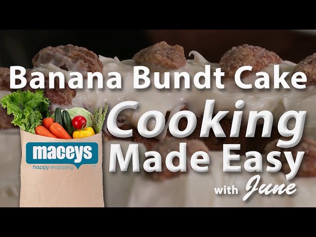 Banana Bundt Cake | Cooking Made Easy with June