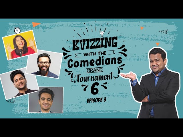 KVizzing With The Comedians 6th edition || QF3 Ankita, Kenny, Kautuk & Rohan