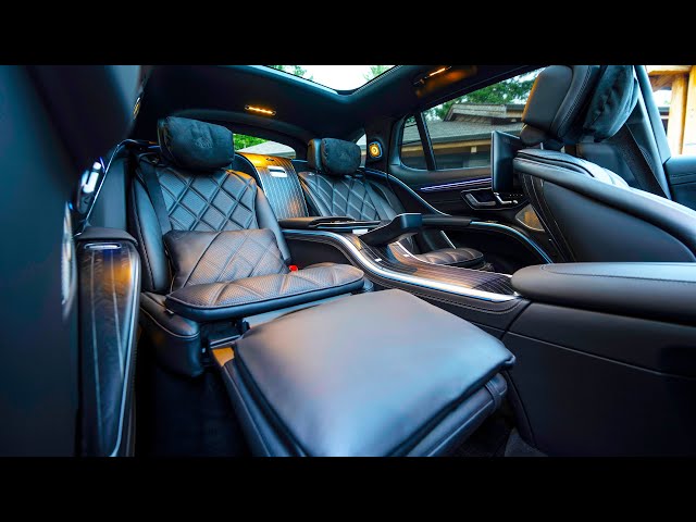Mercedes Maybach EQS 680 SUV Interior – Super luxury and comfortable SUV