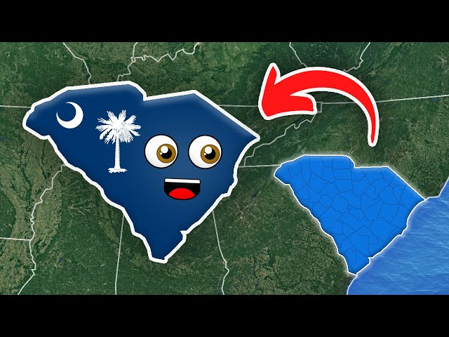 South Carolina - Geography & Counties | 50 States of America