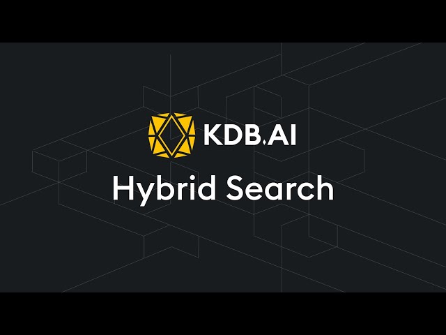 Hybrid Search for Multi-Modal RAG - Part 1