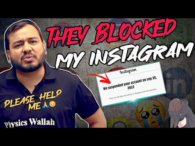 Alakh sir Instagram Account Permanently Deleted?😭💔 || Need your help🙏 || #shorts #pw