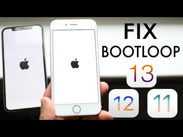 How To Fix Apple BOOTLOOP Issue Any iPhone, iPad, iPod! (iOS 13 / 12 / 11)