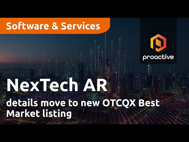 Nextech AR details move to new OTCQX Best Market listing