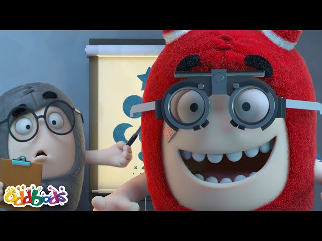 OH NO! Fuse Needs Glasses 👓 | 1 HOUR! | Oddbods Full Episode Compilation! | Funny Cartoons for Kids