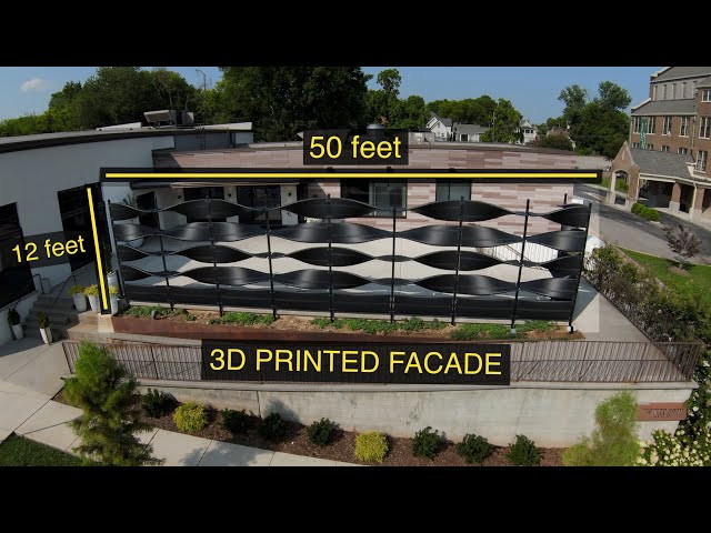 3D Printing a Massive Outdoor Facade