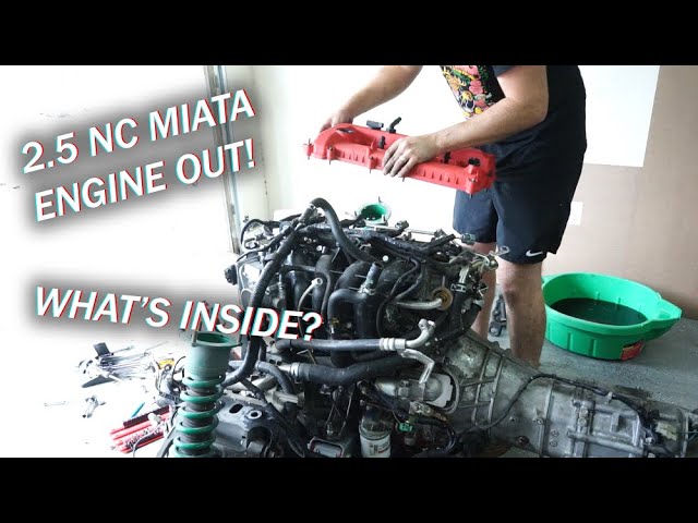 NC Miata 2.5 Engine is OUT and We Find a Different Surprise