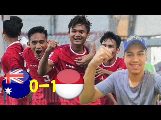 Indonesia vs Australia U23 1-0 Alhamdulah 🏆🙏🏻