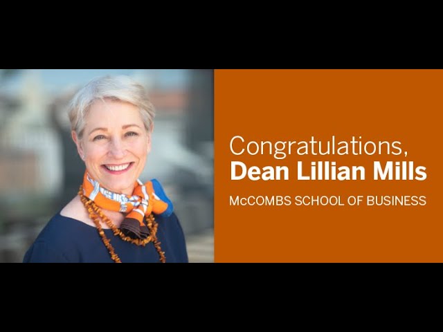Lil Mills Appointed Dean of Texas McCombs | McCombs School of Business
