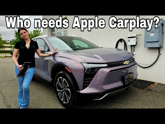 Who needs Apple Car Play in the 2024 Chevy Blazer EV?