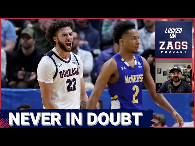 Red hot Gonzaga CRUSHES McNeese St! | Zags played like a team that can win a national championship