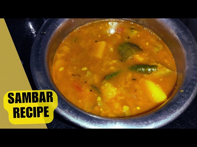 Sambar Recipe | How to make Sambar | Aashvik's Recipes
