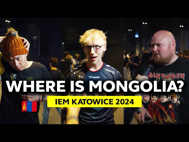 Where is Mongolia? - IEM Katowice 2024 - Fun quiz