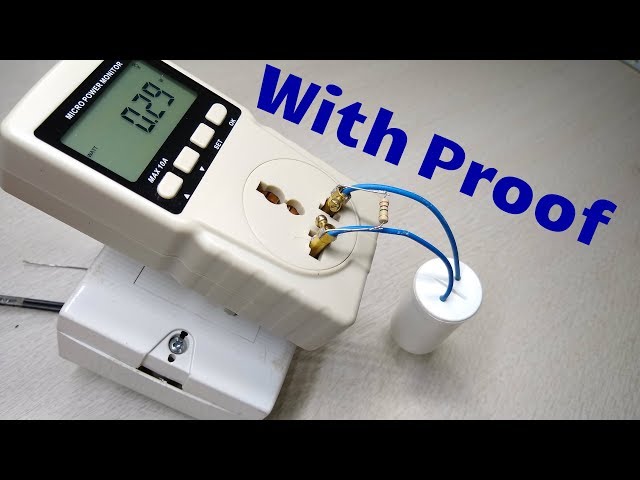How to make power saver device for home with scam proof