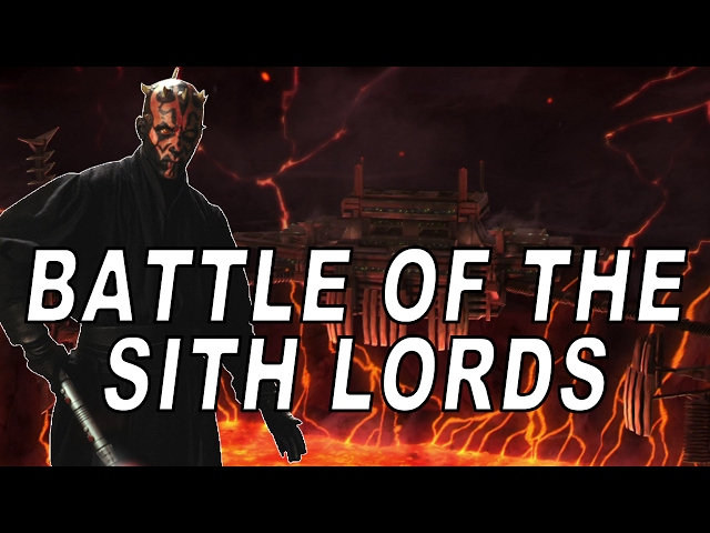 Star Wars Battle Of The Sith Lords (Cancelled Game)