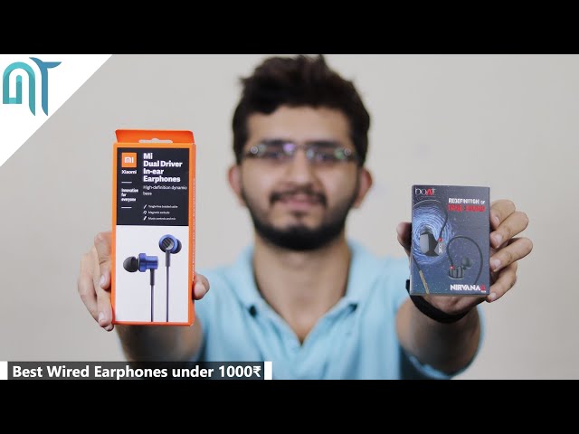 Mi Dual driver vs Boat Nirvana Uno | Best wired earphones under 1000₹