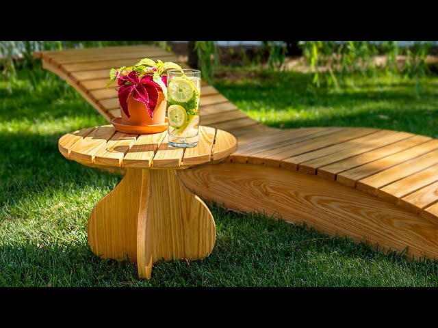 Toadstool Side Table | Building an Outdoor Table