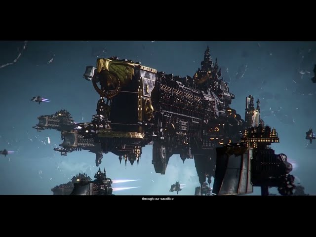 Battlefleet Gothic Armada 2 All Intro and Ending Scenes (With Subtitles)