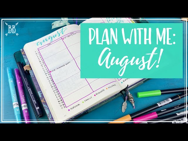 Plan With Me (kind of) #20: August
