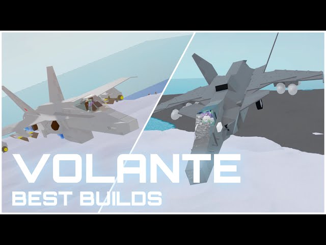 Show/PVP Aircraft - Vol_ante's Best Builds | Plane Crazy Roblox