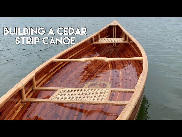 Building a cedar strip canoe!