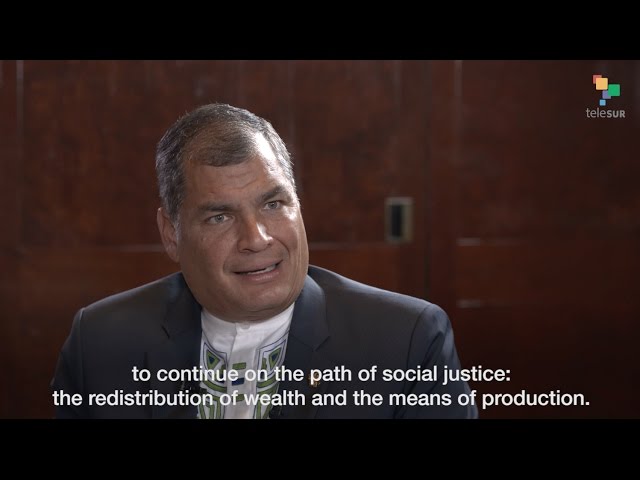 Pres. Correa & Abby Martin: Fighting Poverty & Foreign Domination