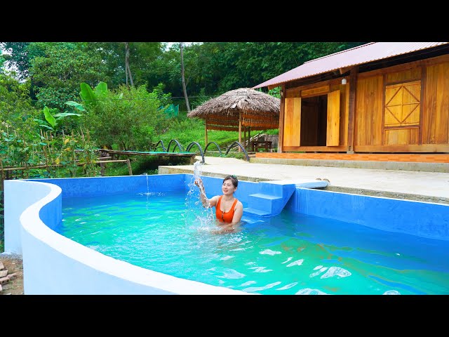 Paint Entire Swimming Pool, Complete Building Swimming Pool - Selling Dried Bamboo Shoots