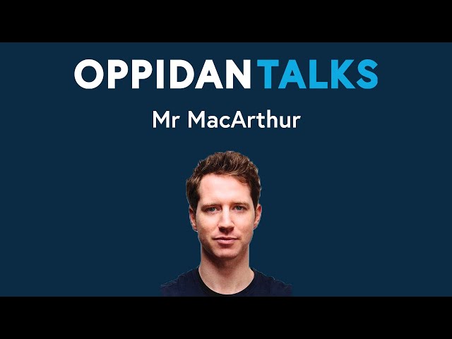 Oppidan Talks Intro with Mr MacArthur