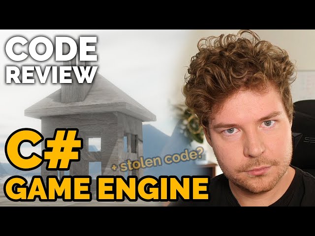 C# GAME ENGINE BY 16-YEAR-OLD! // Code Review