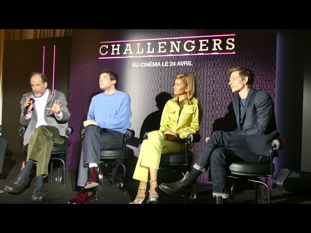 Challengers Paris press conference (clip 07)