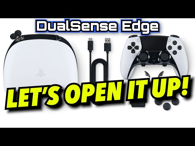 PLAYSTATION DUALSENSE EDGE Unboxing - Sony's $200 PS5 Controller! - Electric Playground