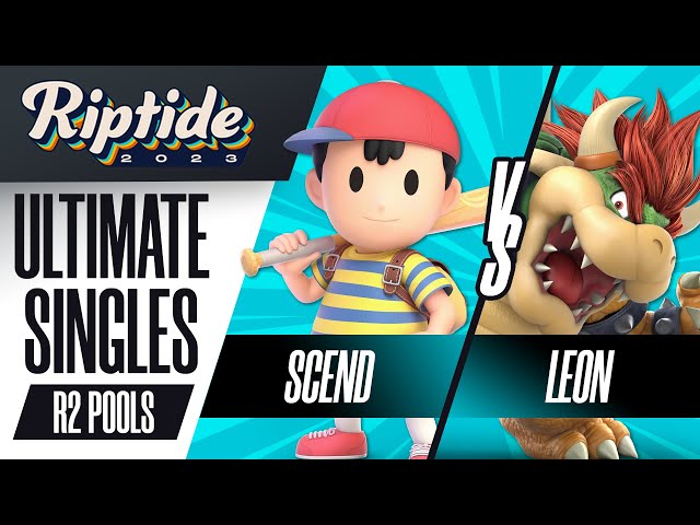 Scend (Ness) vs LeoN (Bowser) - Ultimate Singles Round 2 Pools - Riptide 2023