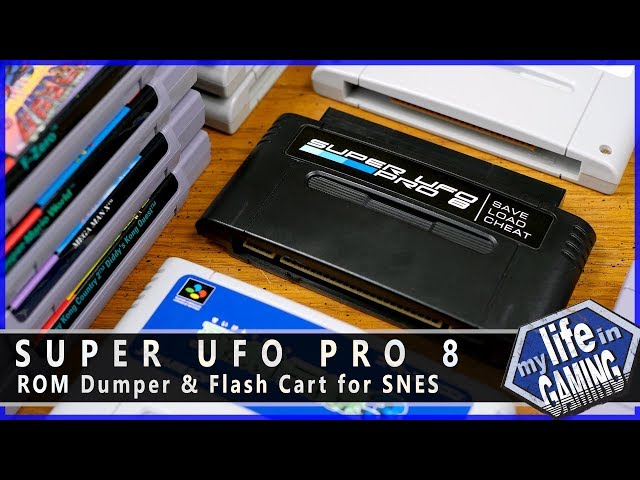 Super UFO Pro 8 - ROM Dumper & Flash Cart for SNES / MY LIFE IN GAMING