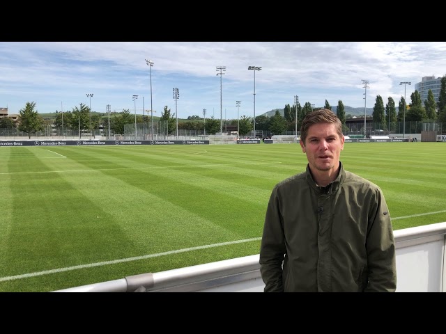 VfB-Training nach dem Sieg gegen Greuther Fürth