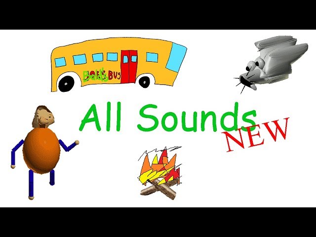 All NEW Sounds (v1.1) | Gamefiles Decompiled | Baldi's Basics - Field Trip Demo (+download)