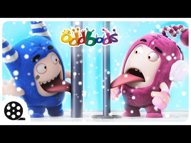 Christmas | SNOW FUN With Oddbods | Funny Cartoons For Children