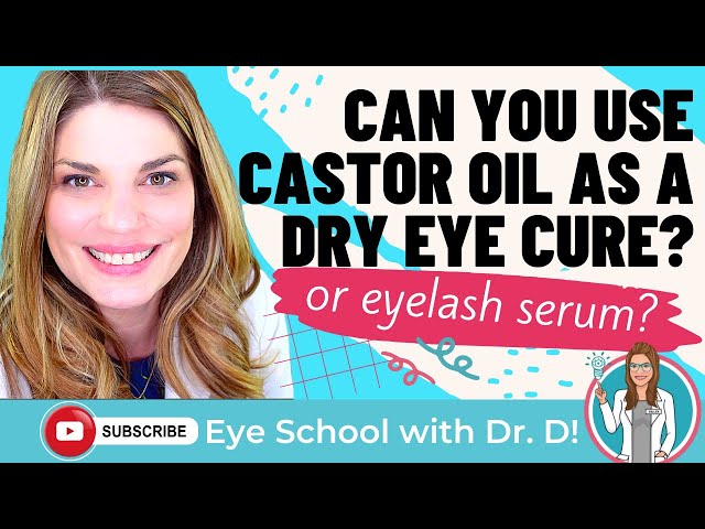 Castor Oil For Eyelash Growth? | Lash Serum for Dry Eye? | Does This Home Remedy Really Work?
